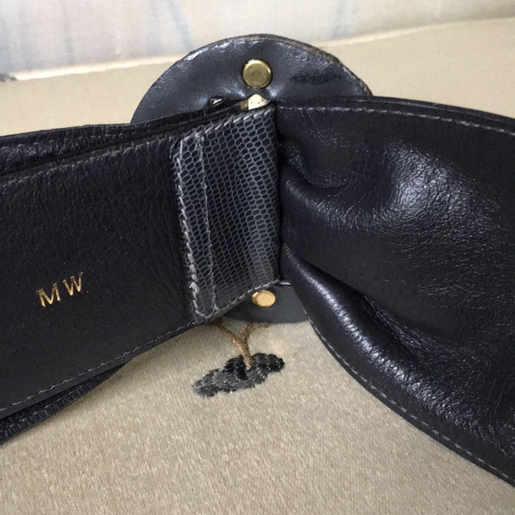 Vintage Mark Cross Leather Cinch Belt main image 5